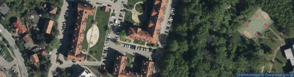 Zdjęcie satelitarne Paniowicka ul.
