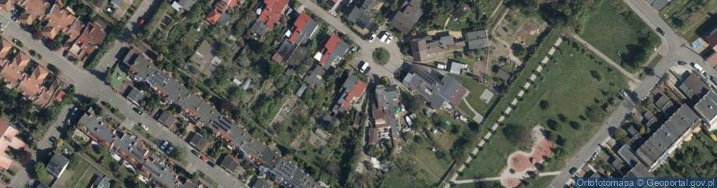 Zdjęcie satelitarne Pasieczna ul.