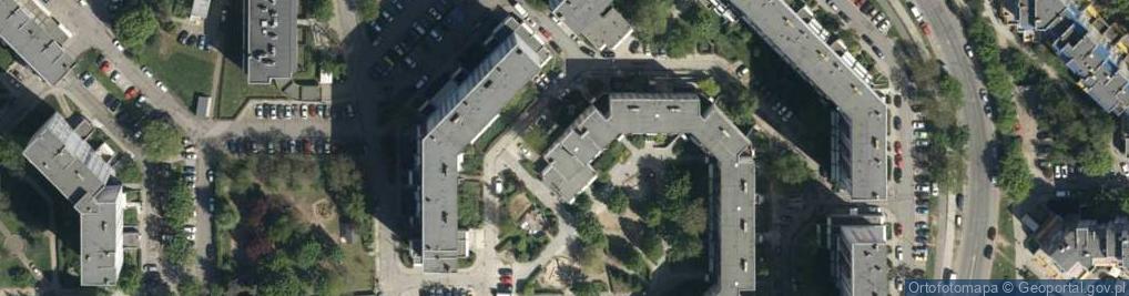 Zdjęcie satelitarne Pałucka ul.