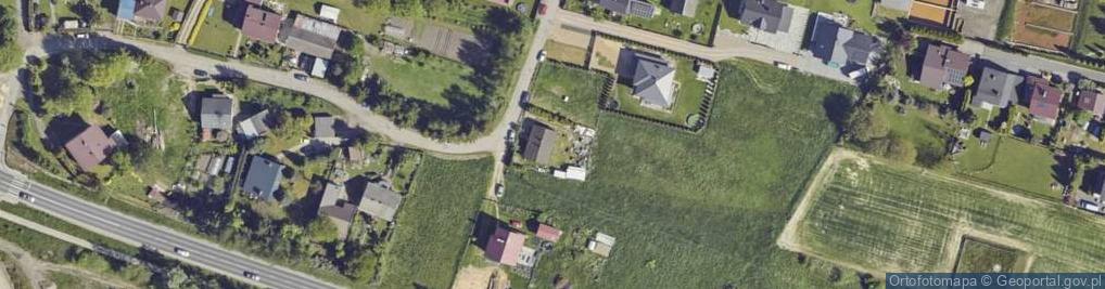 Zdjęcie satelitarne Paździory ul.