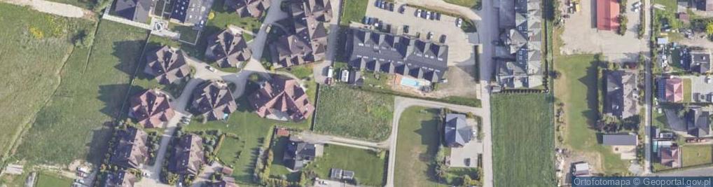 Zdjęcie satelitarne Paryskich Witolda i Zofii ul.