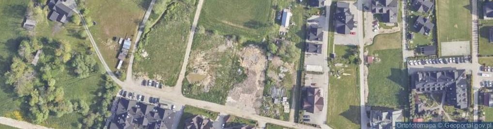 Zdjęcie satelitarne Paryskich Witolda i Zofii ul.