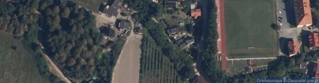 Zdjęcie satelitarne Parowa Okólna ul.