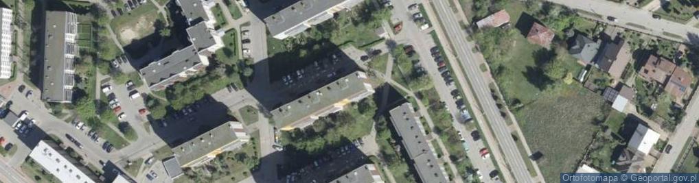 Zdjęcie satelitarne Papieża Jana Pawła II ul.