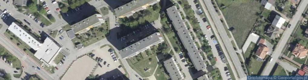 Zdjęcie satelitarne Papieża Jana Pawła II ul.