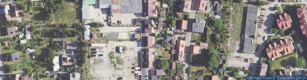 Zdjęcie satelitarne Partyzantów ul.