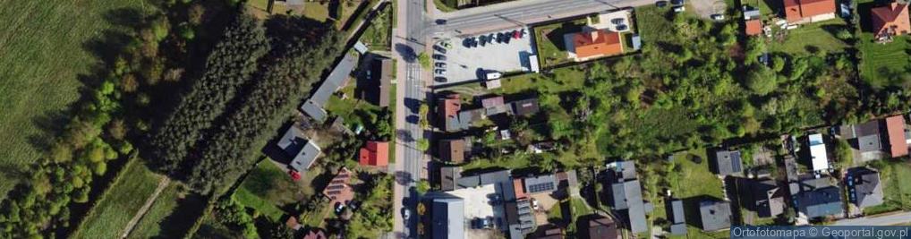 Zdjęcie satelitarne Paprocka ul.