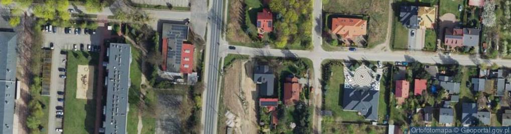 Zdjęcie satelitarne Pawlikowskiej-Jasnorzewskiej Marii ul.