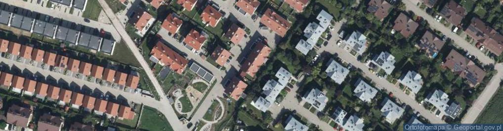 Zdjęcie satelitarne Papugi ul.