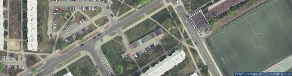 Zdjęcie satelitarne Pałaca Stanisława, kpt. ul.