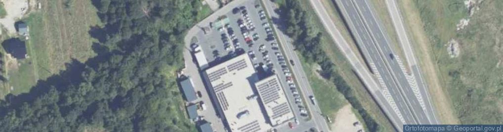 Zdjęcie satelitarne Pcim ul.