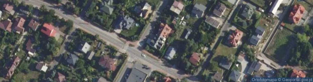 Zdjęcie satelitarne Pedagogiczna ul.
