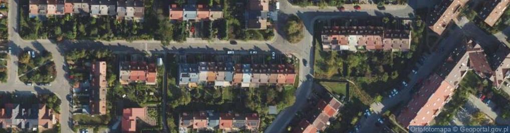 Zdjęcie satelitarne Perzowa ul.