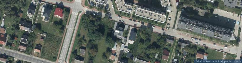 Zdjęcie satelitarne Permska ul.