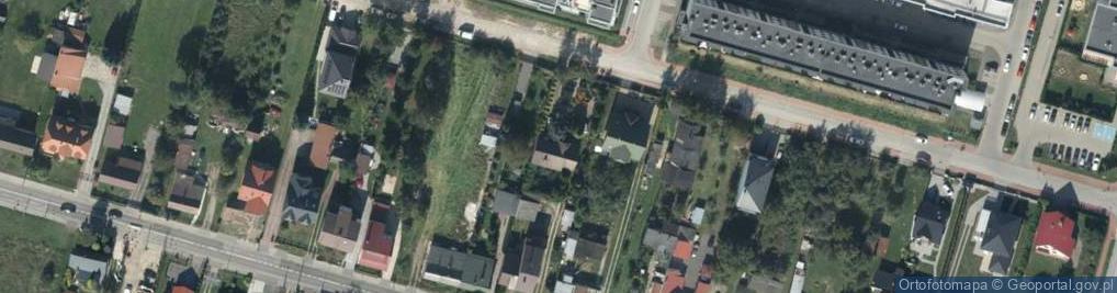 Zdjęcie satelitarne Permska ul.