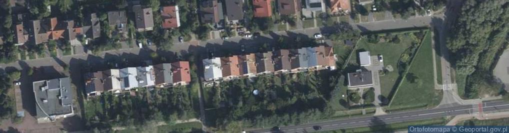 Zdjęcie satelitarne Perłowa ul.