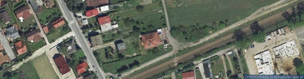 Zdjęcie satelitarne Pękowicka ul.
