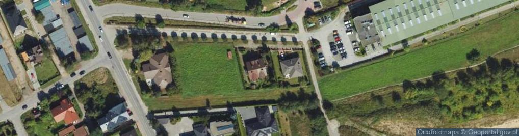 Zdjęcie satelitarne Pękowicka ul.