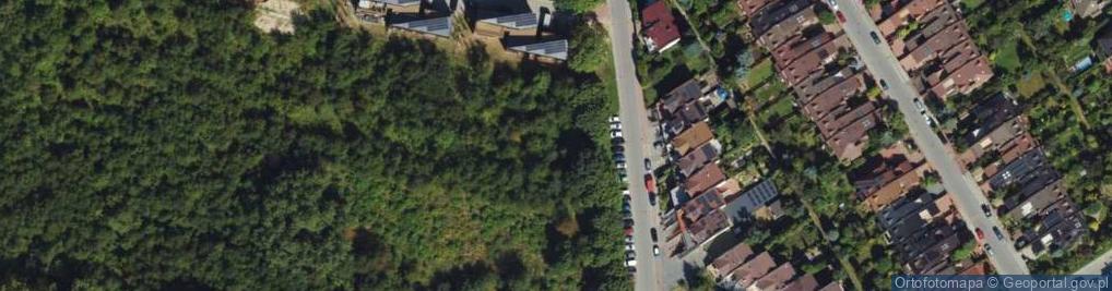 Zdjęcie satelitarne Pękowicka ul.