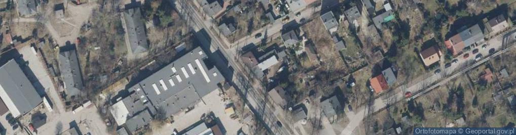 Zdjęcie satelitarne Perłowa ul.