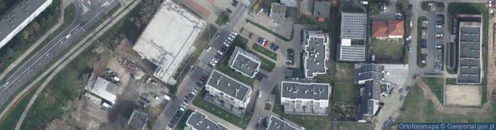 Zdjęcie satelitarne Perłowa ul.
