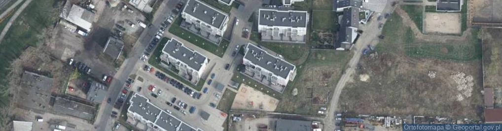 Zdjęcie satelitarne Perłowa ul.