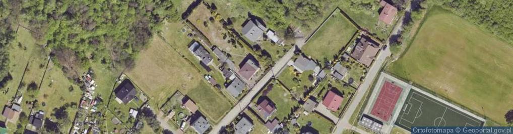 Zdjęcie satelitarne Pękatego Tomasza ul.