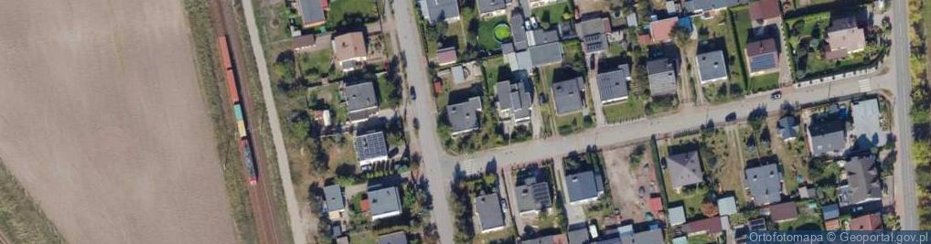 Zdjęcie satelitarne Perłowa ul.
