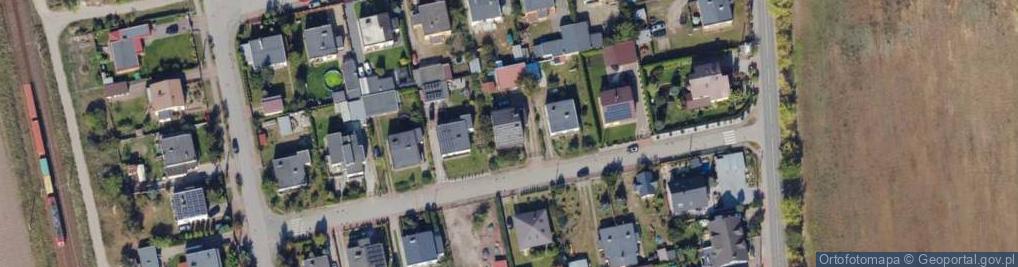 Zdjęcie satelitarne Perłowa ul.