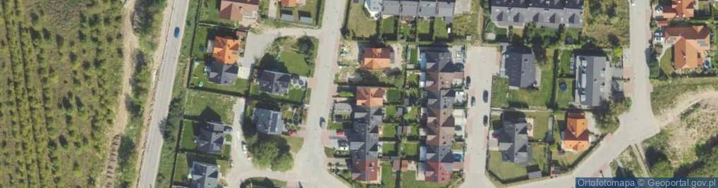 Zdjęcie satelitarne Perłowa ul.