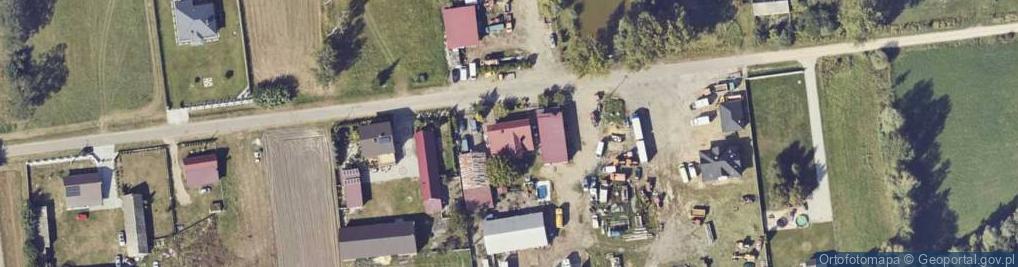 Zdjęcie satelitarne Pęcherzew ul.