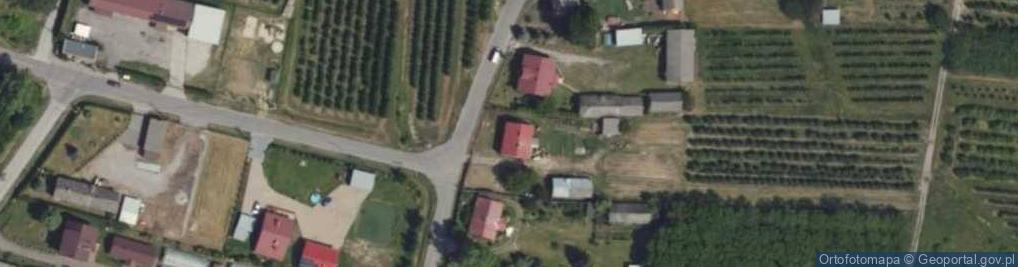Zdjęcie satelitarne Pęcław ul.