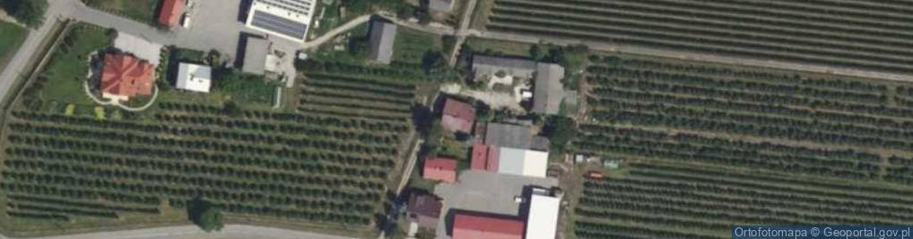 Zdjęcie satelitarne Pęcław ul.