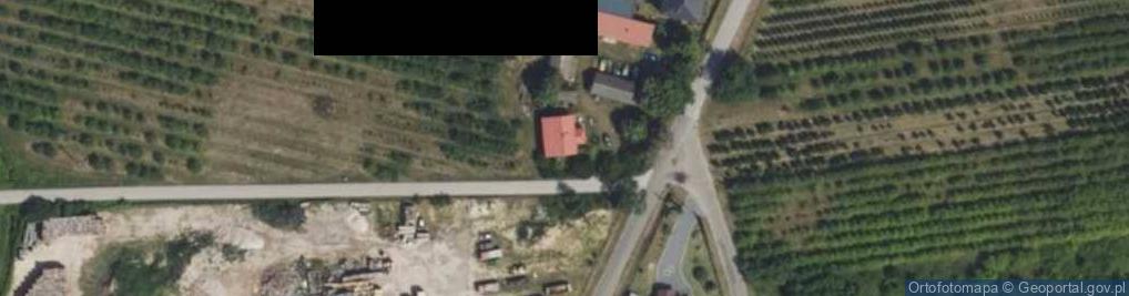 Zdjęcie satelitarne Pęcław ul.