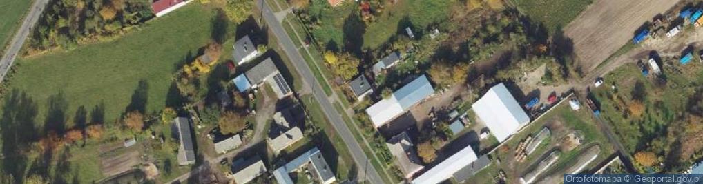 Zdjęcie satelitarne Pęperzyn ul.