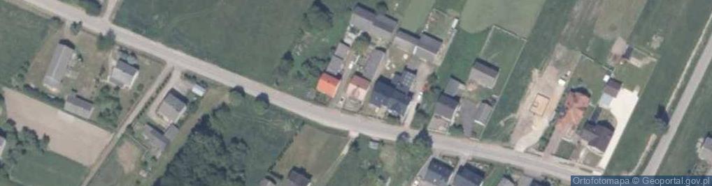 Zdjęcie satelitarne Pępice ul.