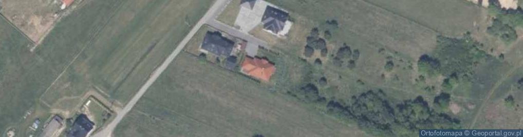 Zdjęcie satelitarne Pępice ul.