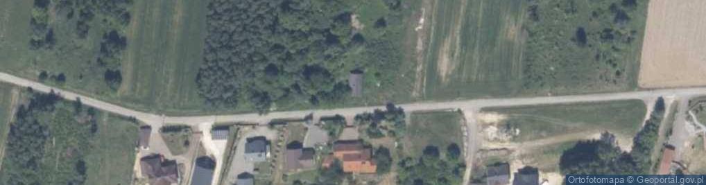 Zdjęcie satelitarne Pępice ul.