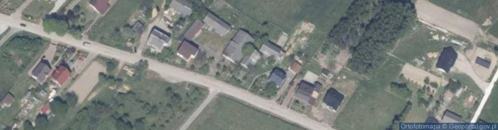 Zdjęcie satelitarne Pępice ul.