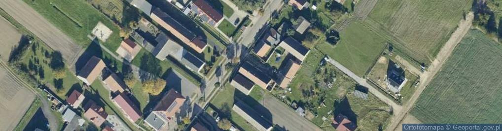 Zdjęcie satelitarne Pępice ul.