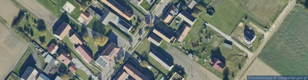 Zdjęcie satelitarne Pępice ul.
