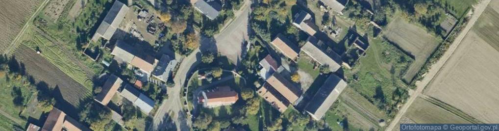 Zdjęcie satelitarne Pępice ul.