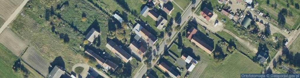 Zdjęcie satelitarne Pępice ul.