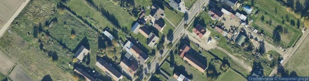 Zdjęcie satelitarne Pępice ul.