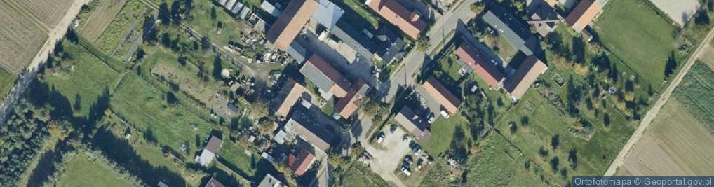 Zdjęcie satelitarne Pępice ul.
