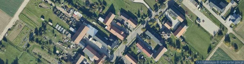 Zdjęcie satelitarne Pępice ul.