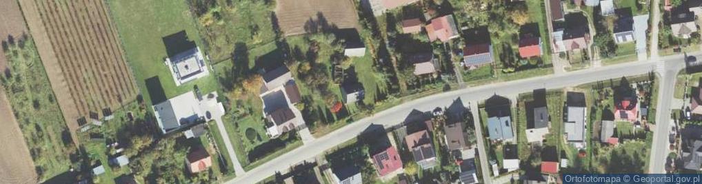 Zdjęcie satelitarne Perzów ul.