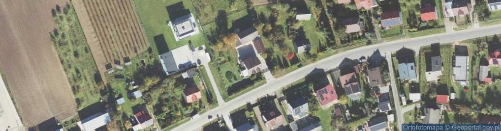 Zdjęcie satelitarne Perzów ul.