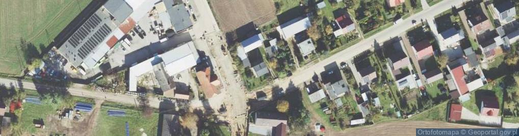 Zdjęcie satelitarne Perzów ul.