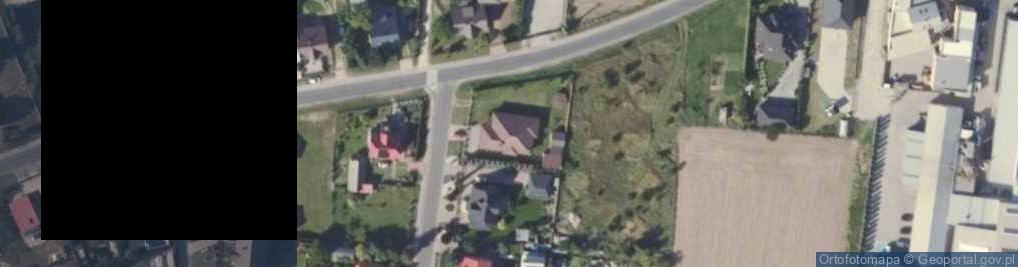 Zdjęcie satelitarne Perzów ul.